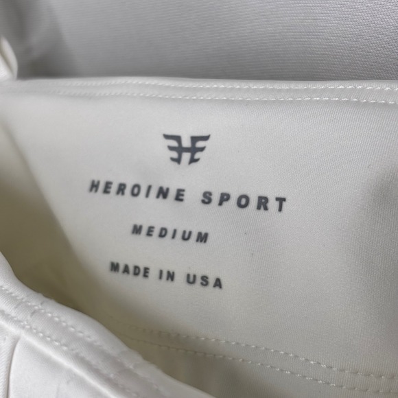 Heroine Sport White Bustier Sports Bra - Picture 7 of 10